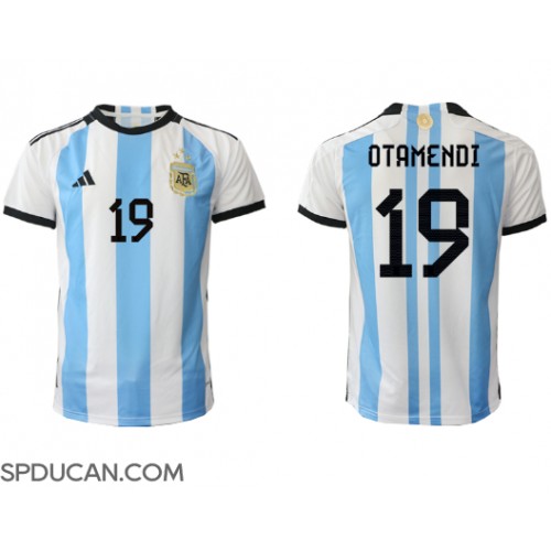 Muški Nogometni Dres Argentina Nicolas Otamendi #19 Domaci SP 2022 Kratak Rukav
